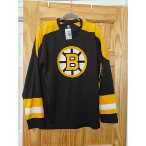 NHL Boston Bruins Official Team Work Out Jersey Size M Happy Gilmore NWT Sporty